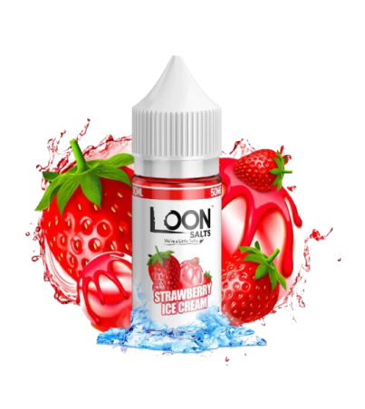 The Loon Strawberry Ice Cream