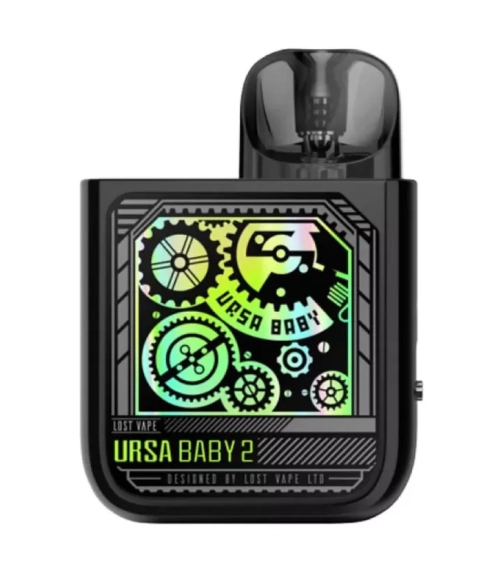 LOST-VAPE-URSA-BABY-2-POD-POP-BLACK-X-TIME-GEAR