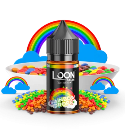 Loon rainbow drops salt