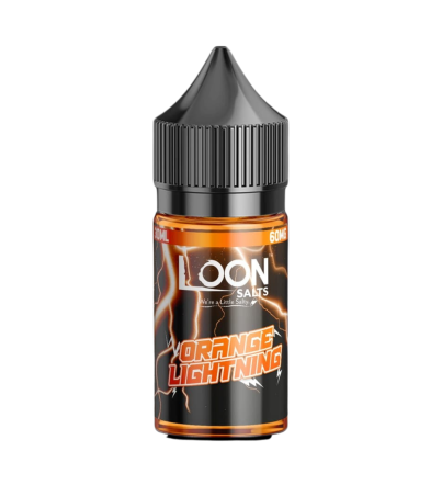 orange lightning